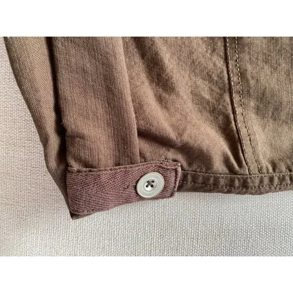 Sundance Size 6 Brown Everyday Explorer Shorts Cotton Stretch 31x 8.5"/6"cuff - Picture 10 of 16